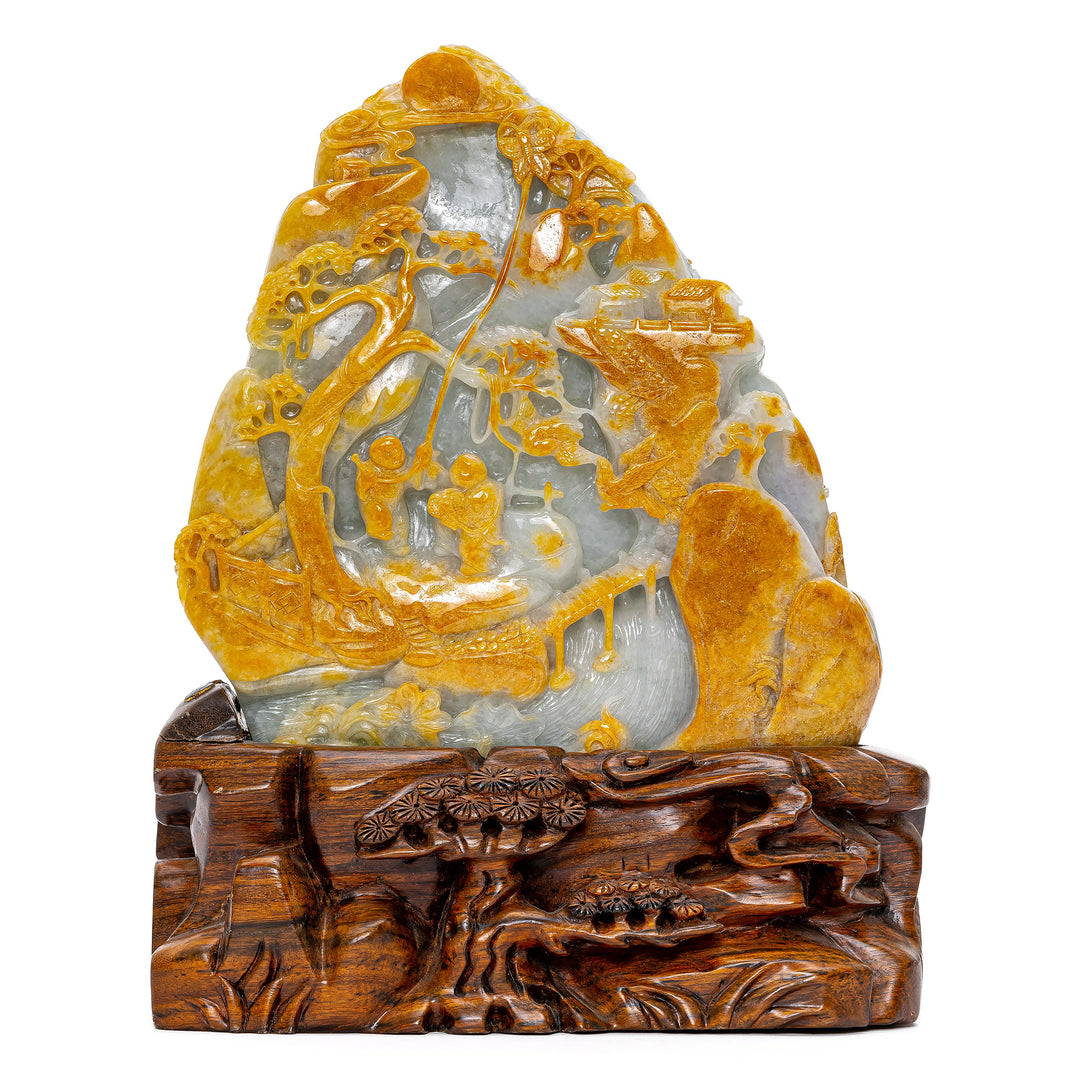 Apple Green Jade Boulder