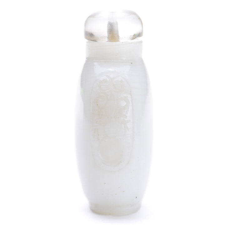 Regis Galerie Snuff Bottles Collection. Snuff Bottle White Agate Image