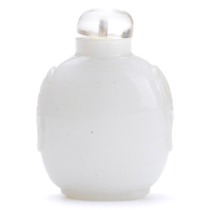 Regis Galerie Snuff Bottles Collection. Snuff Bottle White Agate Image