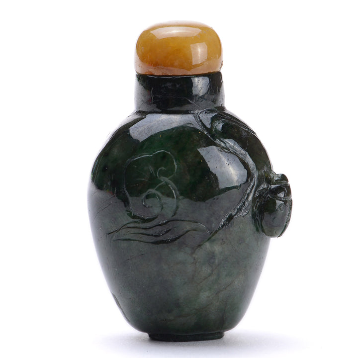 Regis Galerie Snuff Bottles Collection. Snuff Bottle Spinach Green Image