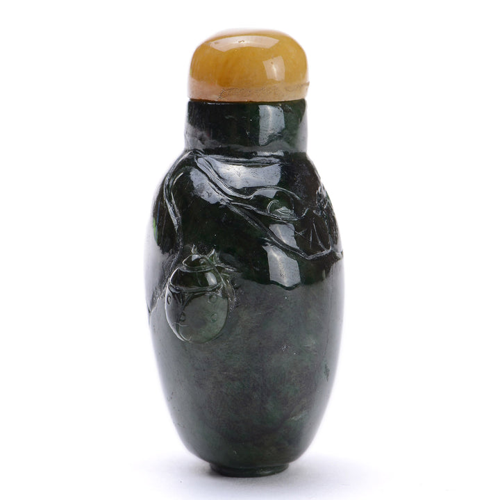 Regis Galerie Snuff Bottles Collection. Snuff Bottle Spinach Green Image