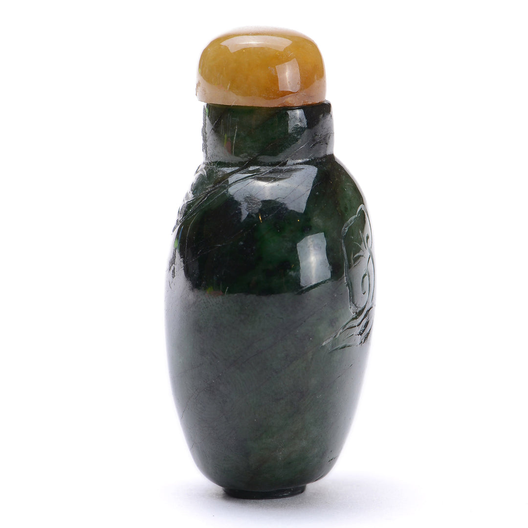 Regis Galerie Snuff Bottles Collection. Snuff Bottle Spinach Green Image