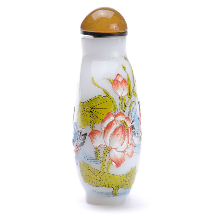 Regis Galerie Snuff Bottles Collection. Snuff Bottle Bird Motif Image