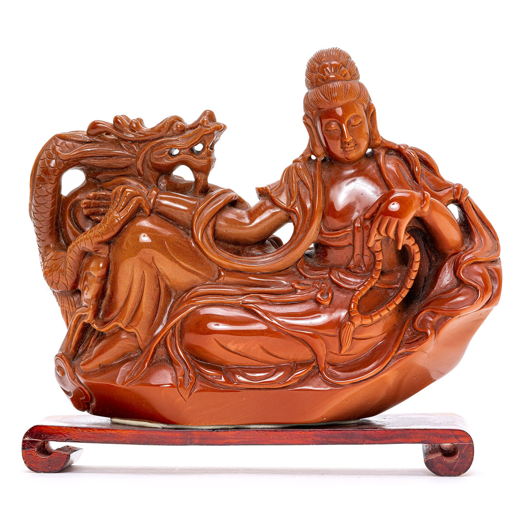Red Jasper Quan-Yin