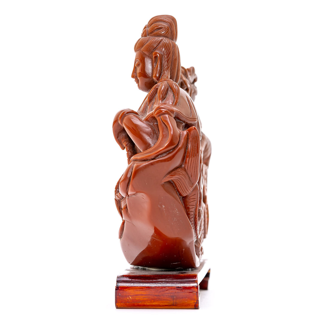 Red Jasper Quan-Yin