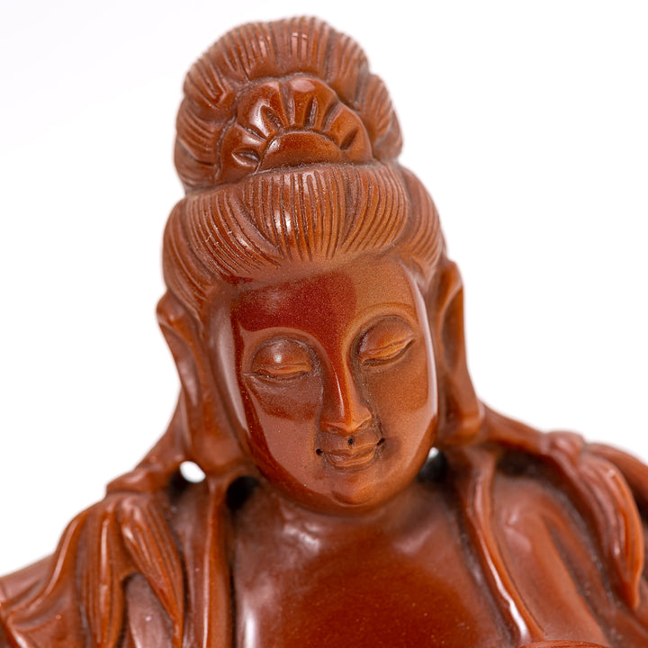 Red Jasper Quan-Yin