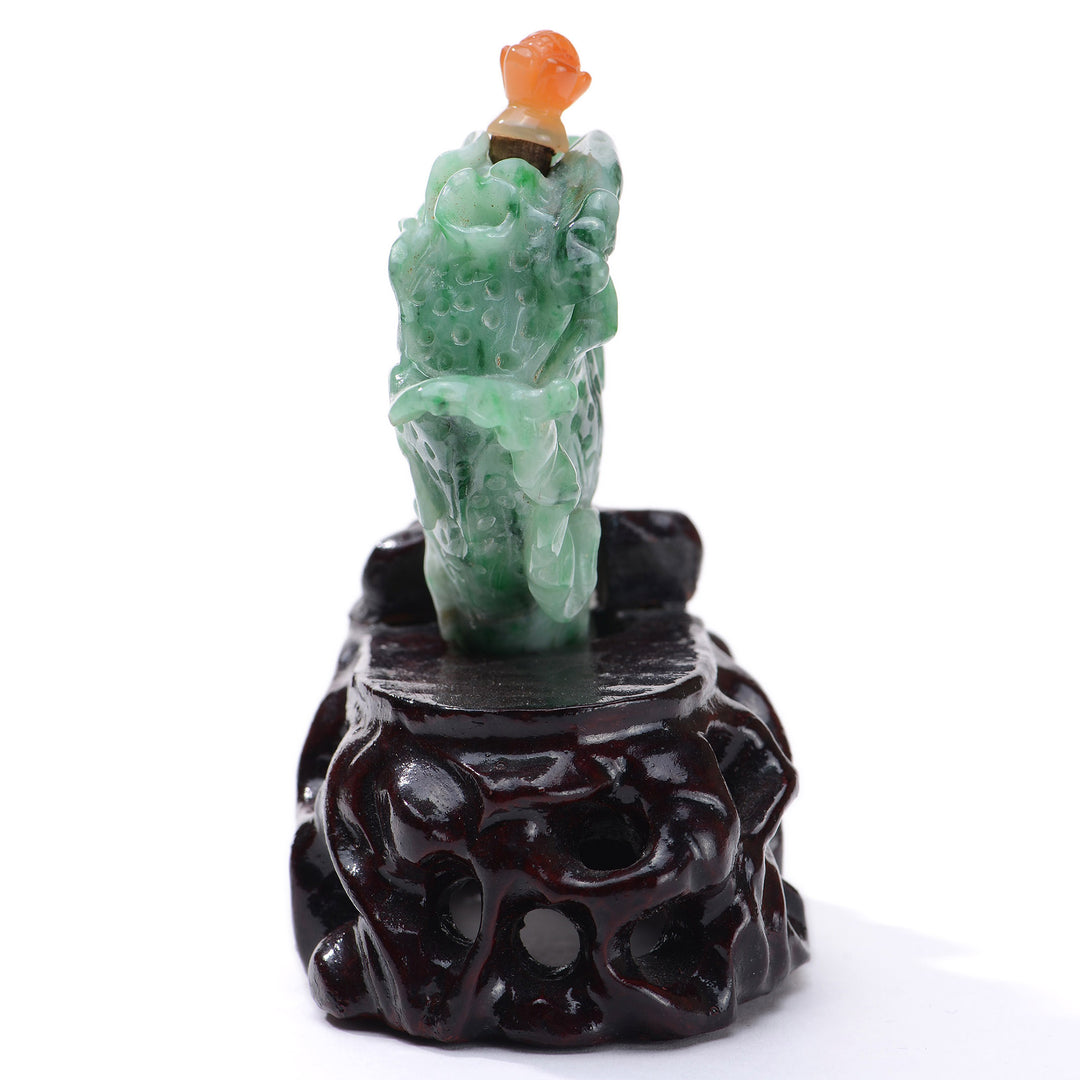 Regis Galerie Snuff Bottles Collection. Snuff Bottle Apple Green Jade Image