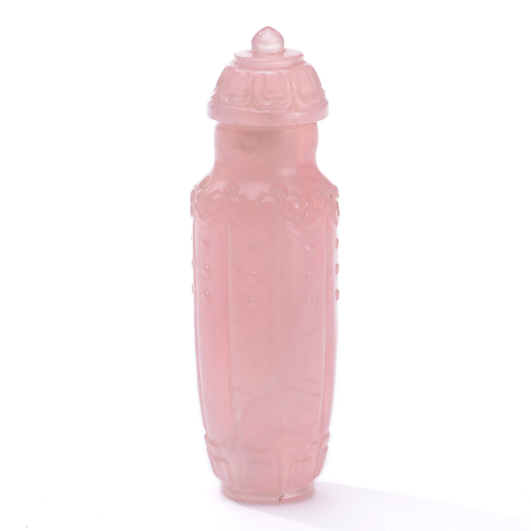 Regis Galerie Snuff Bottles Collection. Snuff Bottle Rose Quartz Image