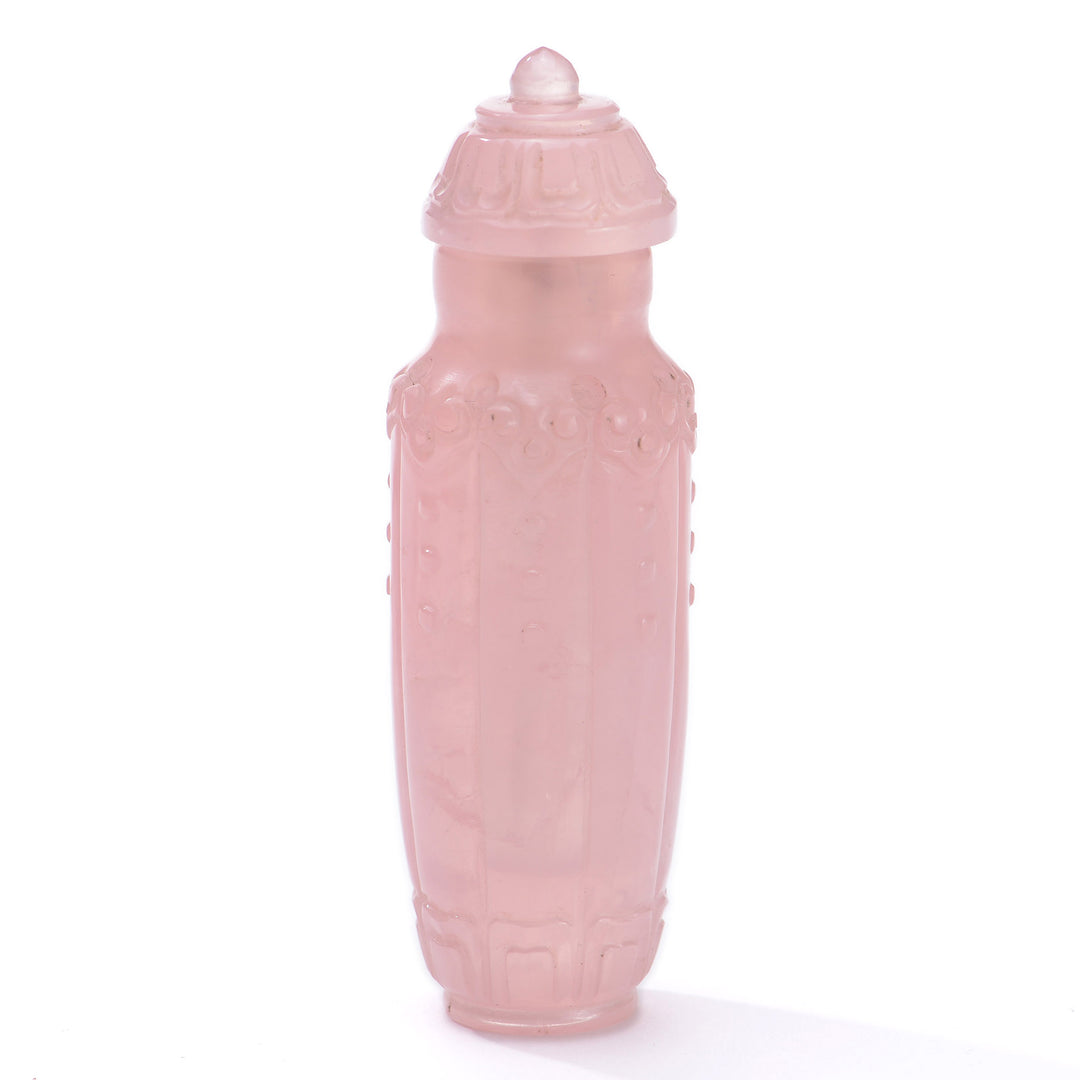 Regis Galerie Snuff Bottles Collection. Snuff Bottle Rose Quartz Image