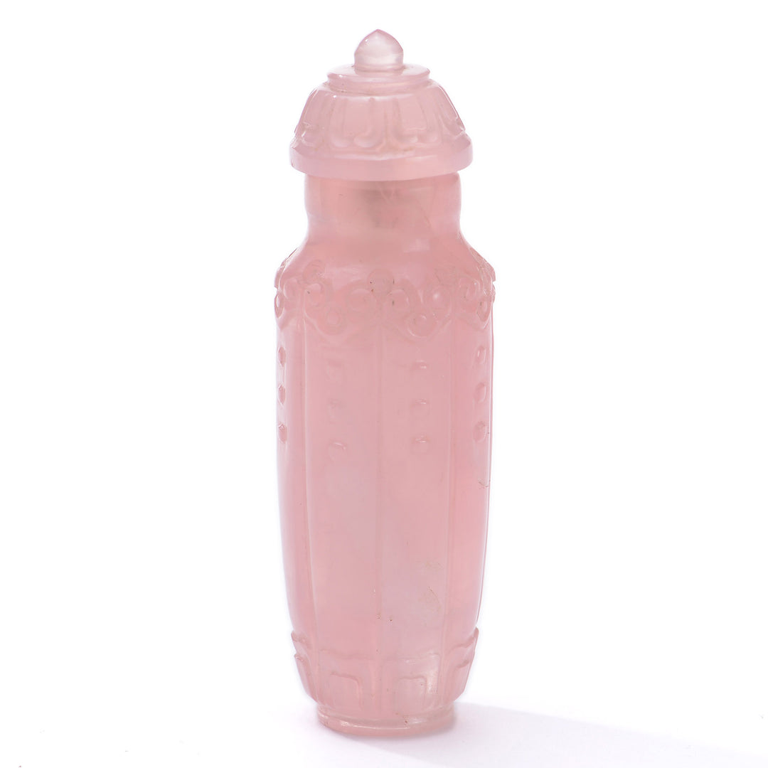 Regis Galerie Snuff Bottles Collection. Snuff Bottle Rose Quartz Image