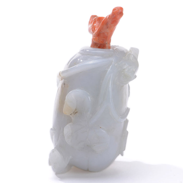 Regis Galerie Snuff Bottles Collection. Snuff Bottle White Jade Image