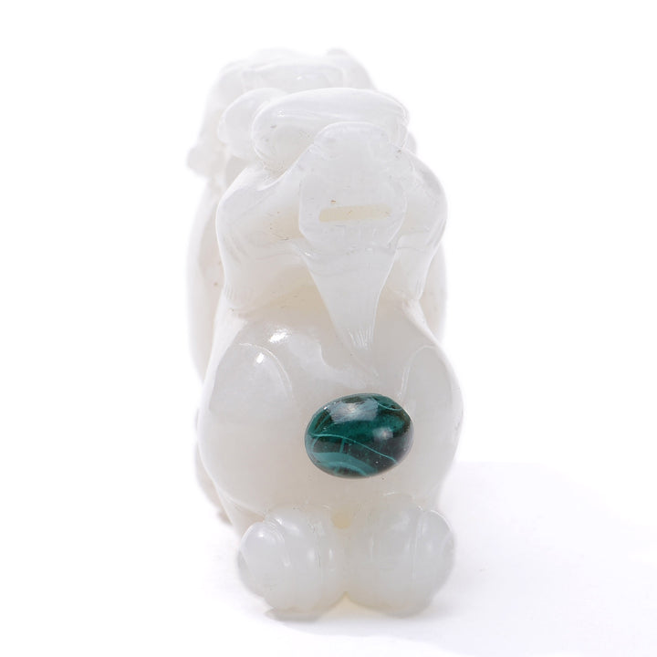 Regis Galerie Snuff Bottles Collection. Snuff Bottle Pure White Jade Image