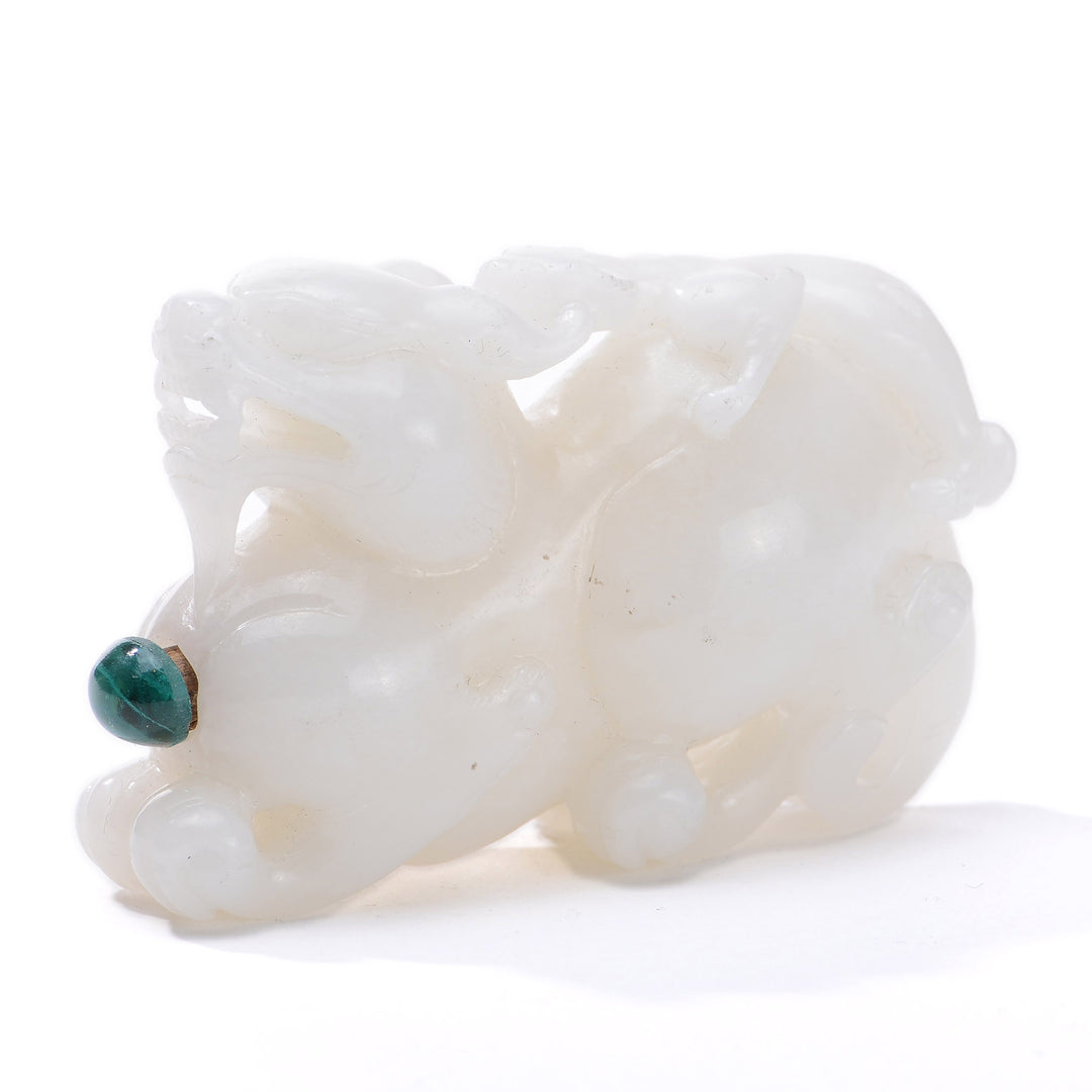 Regis Galerie Snuff Bottles Collection. Snuff Bottle Pure White Jade Image