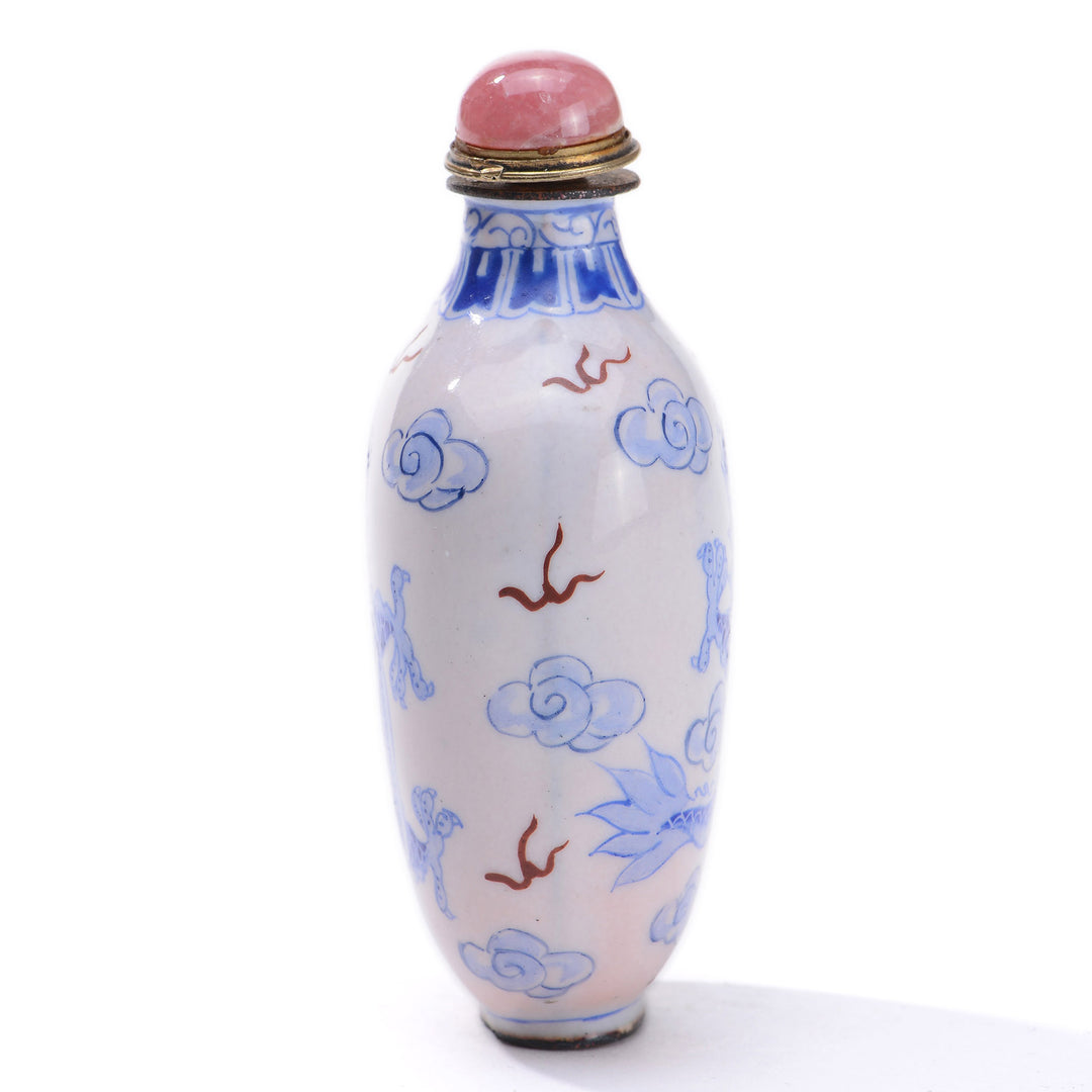 Regis Galerie Snuff Bottles Collection. Snuff Bottle Enameled Metal Image