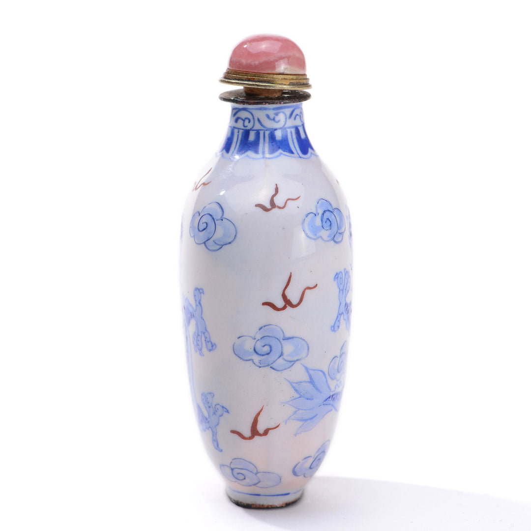 Regis Galerie Snuff Bottles Collection. Snuff Bottle Enameled Metal Image