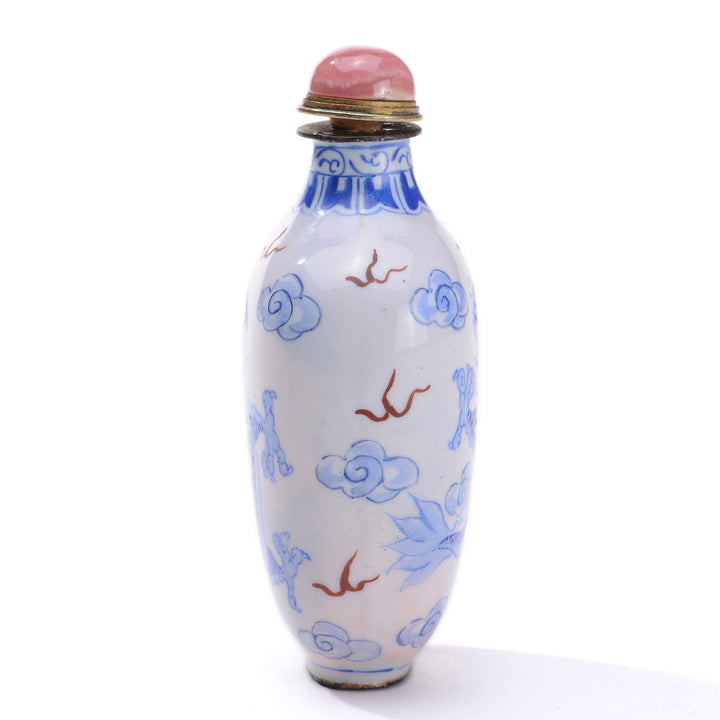 Regis Galerie Snuff Bottles Collection. Snuff Bottle Enameled Metal Image