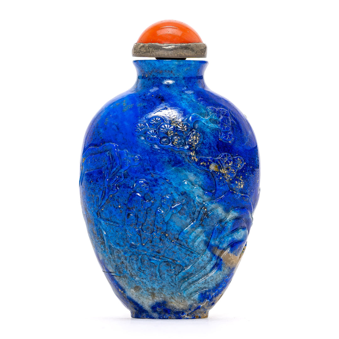 Snuff Bottle Lapis Lazuli