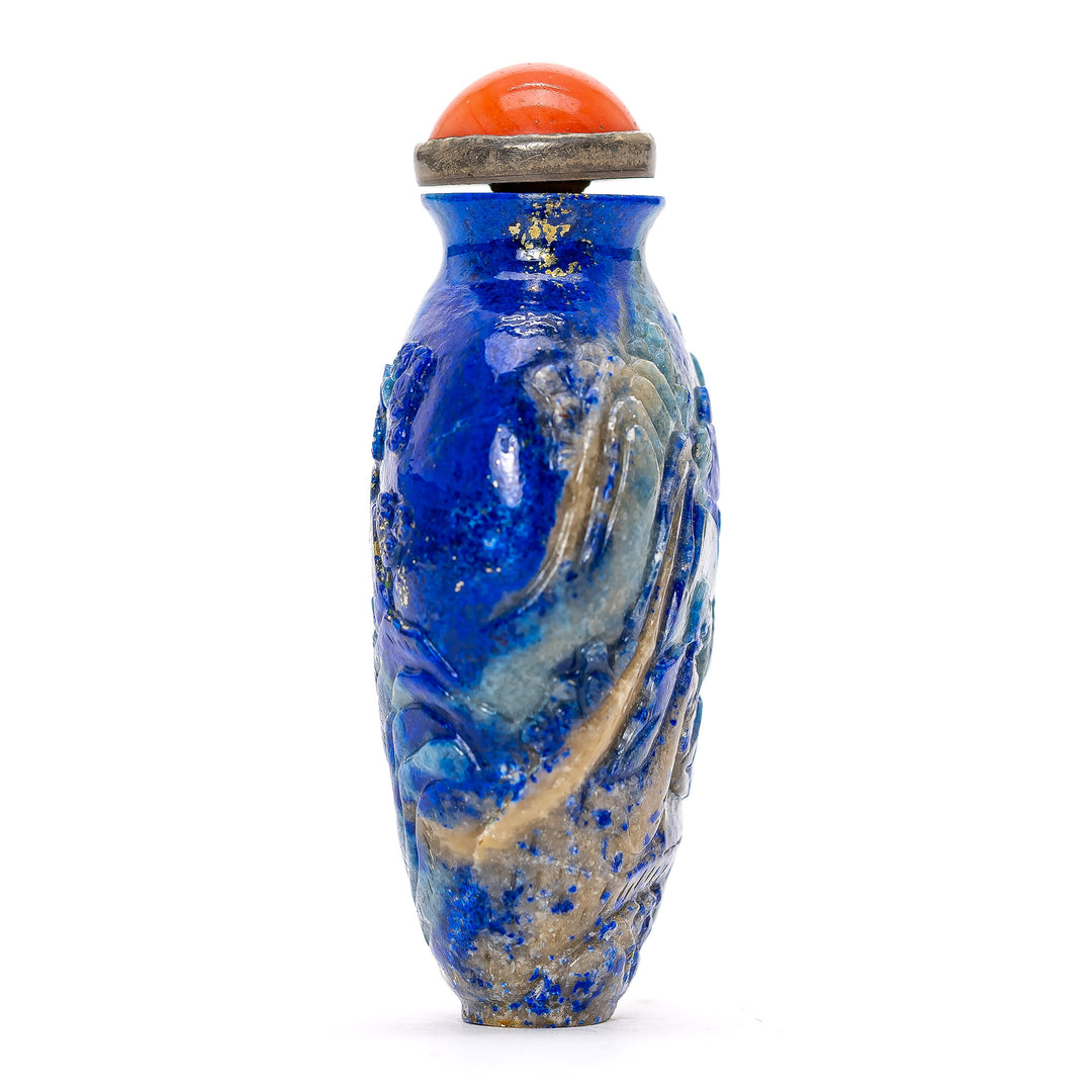 Snuff Bottle Lapis Lazuli