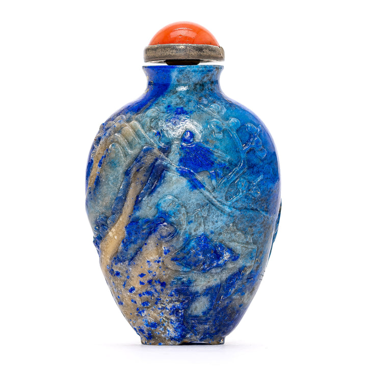 Snuff Bottle Lapis Lazuli