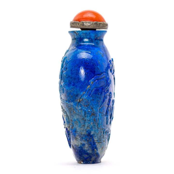 Snuff Bottle Lapis Lazuli
