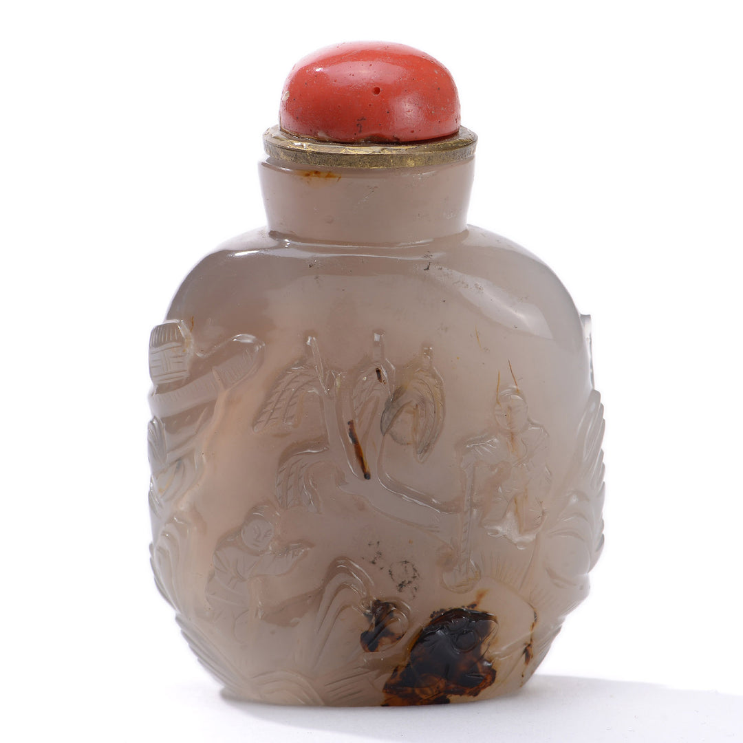 Regis Galerie Snuff Bottles Collection. Snuff Bottle Agate Image