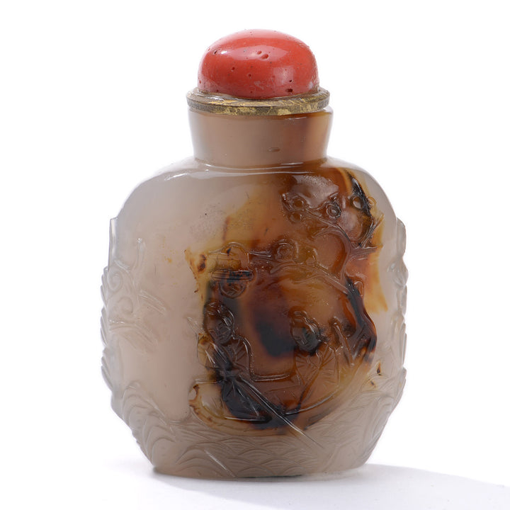 Regis Galerie Snuff Bottles Collection. Snuff Bottle Agate Image