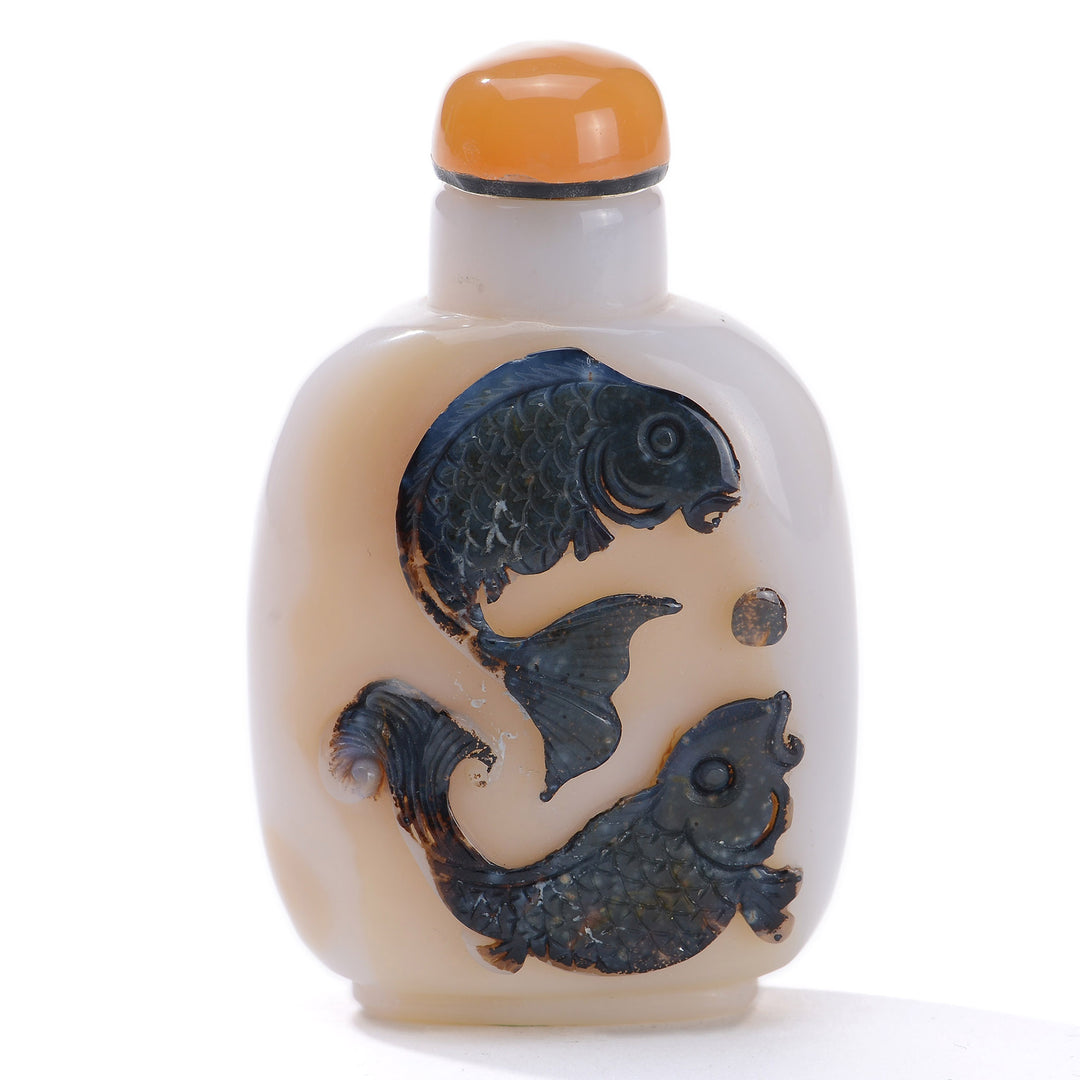 Regis Galerie Snuff Bottles Collection. Snuff Bottle Agate Image