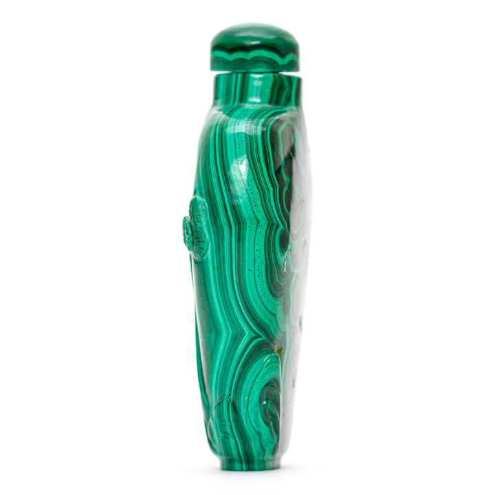 Snuff Bottle Malachite