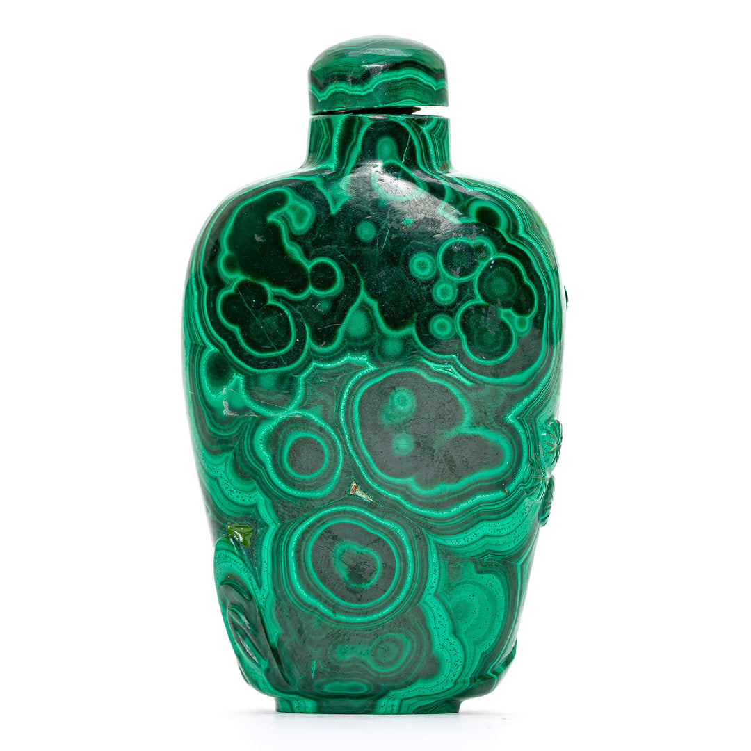 Snuff Bottle Malachite