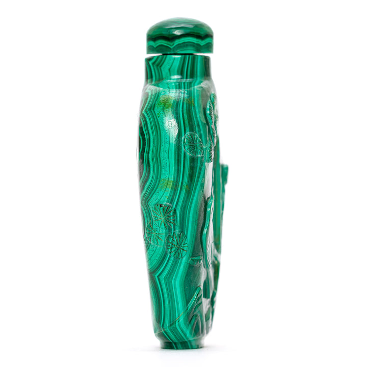 Snuff Bottle Malachite