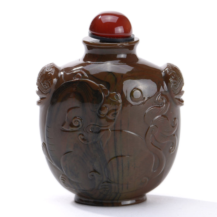 Regis Galerie Snuff Bottles Collection. Snuff Bottle Agate Image