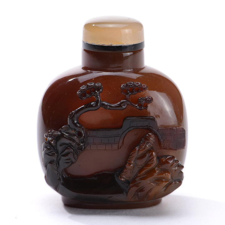 Regis Galerie Snuff Bottles Collection. Snuff Bottle Agate Image