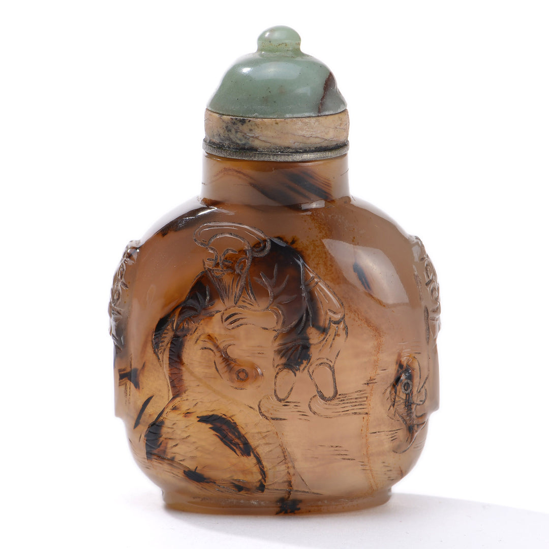 Regis Galerie Snuff Bottles Collection. Snuff Bottle Agate Image #1