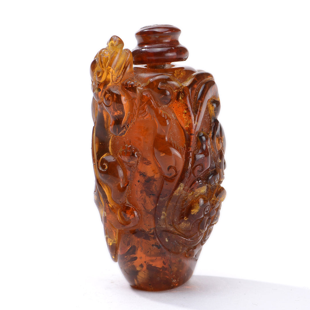 Regis Galerie Snuff Bottles Collection. Snuff Bottle Amber Image #4