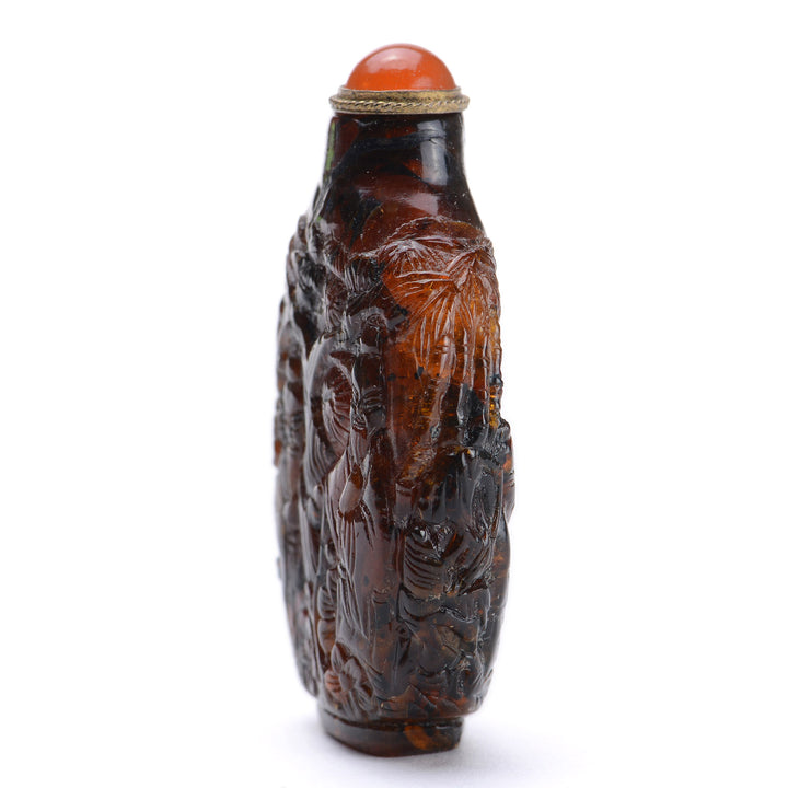 Regis Galerie Snuff Bottles Collection. Snuff Bottle Amber Image #4