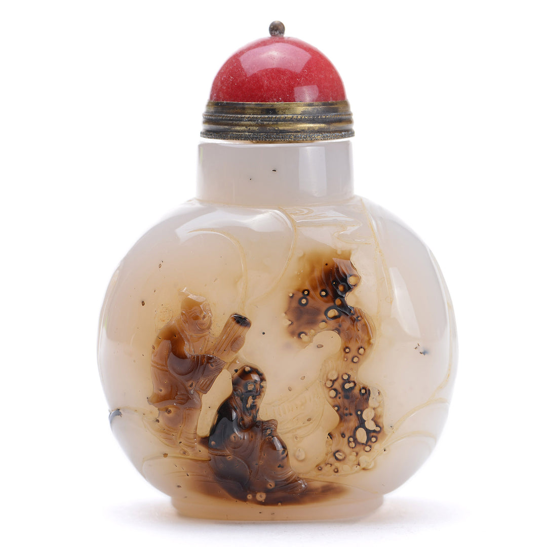 Regis Galerie Snuff Bottles Collection. Snuff Bottle Agate Image