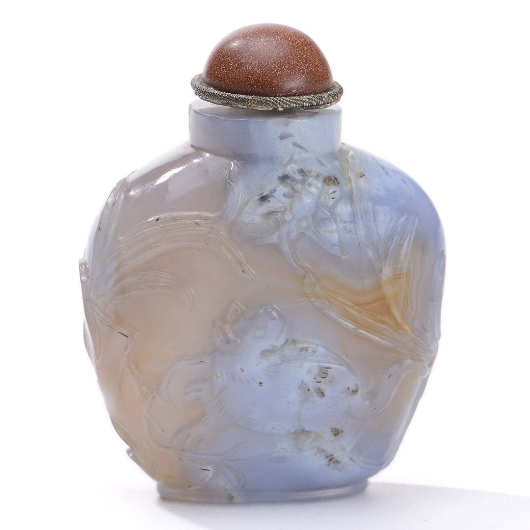 Regis Galerie Snuff Bottles Collection. Snuff Bottle Agate Image #3