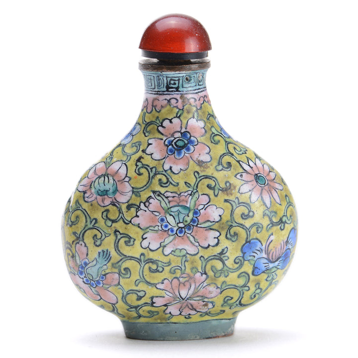 Regis Galerie Snuff Bottles Collection. Snuff Bottle Enameled Metal Image