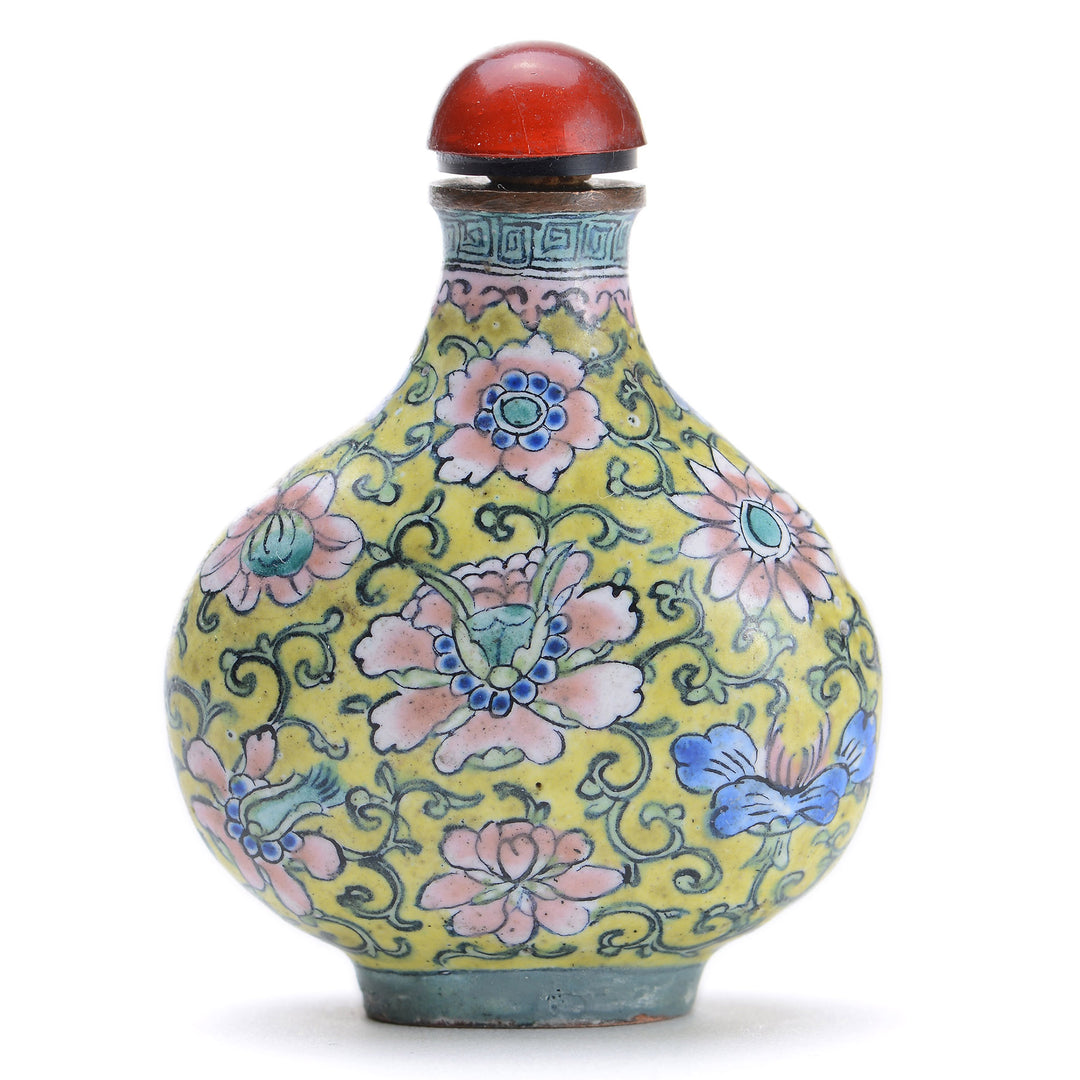 Regis Galerie Snuff Bottles Collection. Snuff Bottle Enameled Metal Image