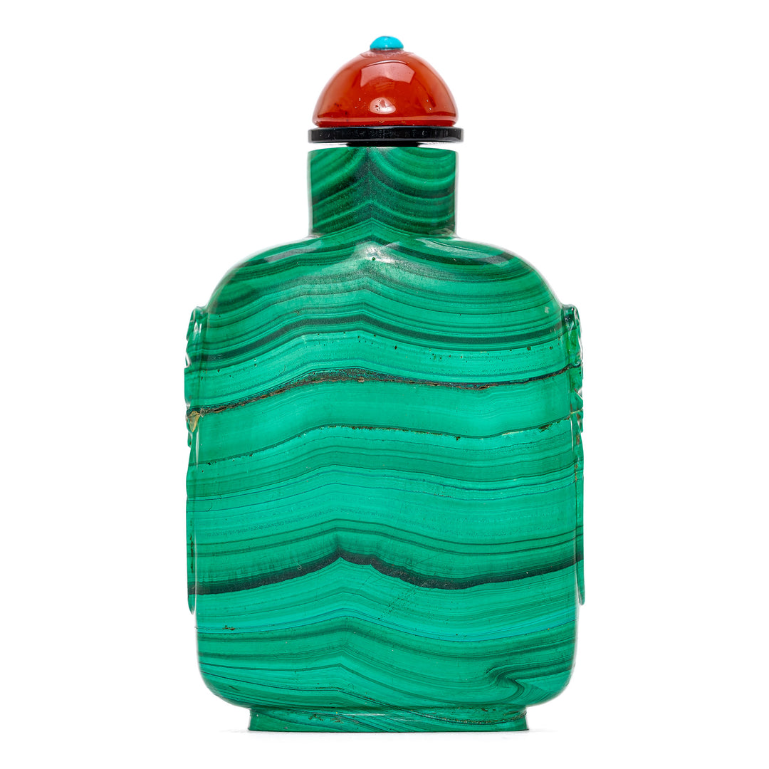 Snuff Bottle Malachite
