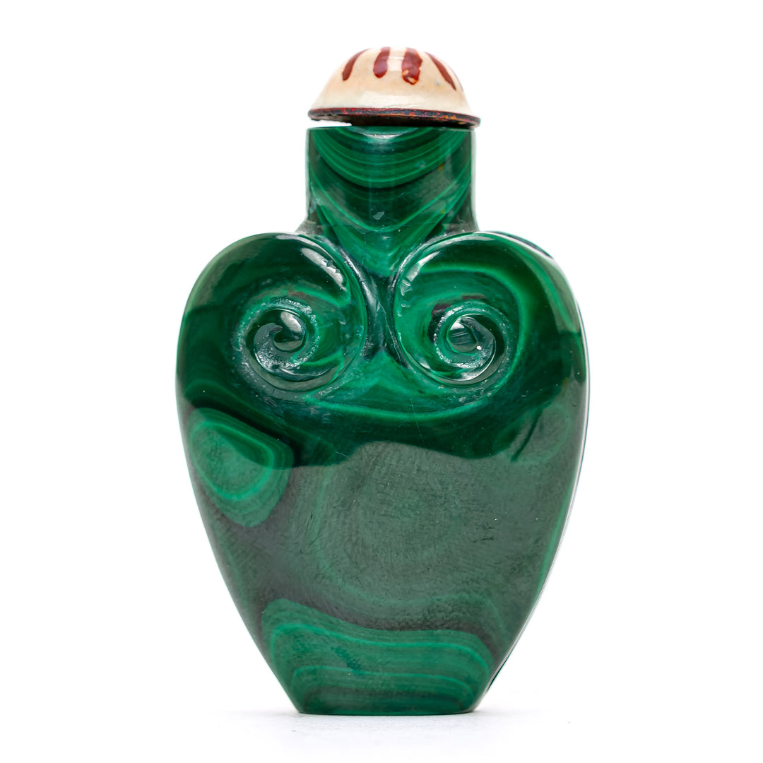 Snuff Bottle Malachite