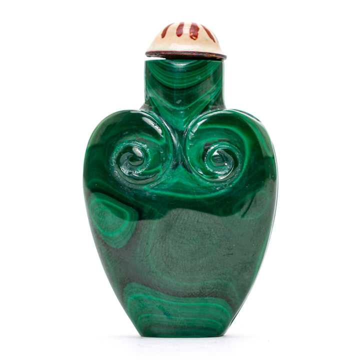 Snuff Bottle Malachite