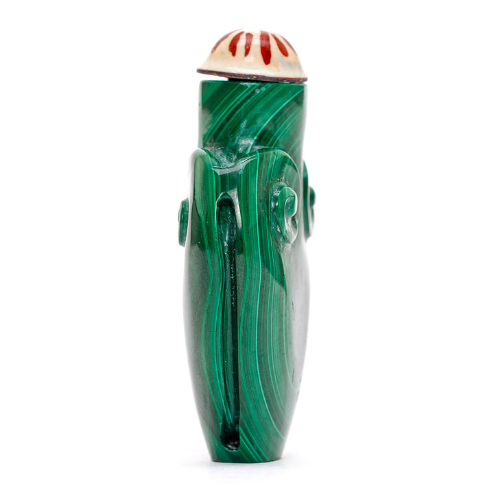 Snuff Bottle Malachite