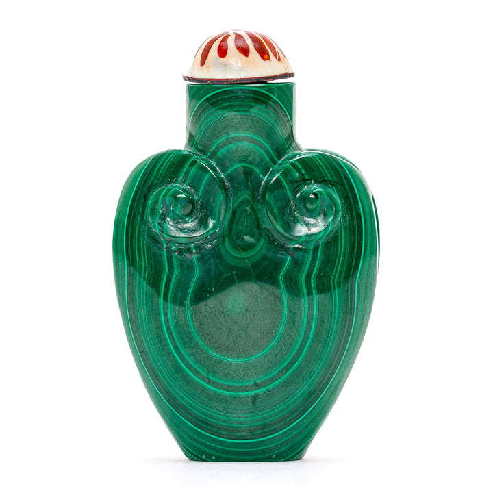 Snuff Bottle Malachite