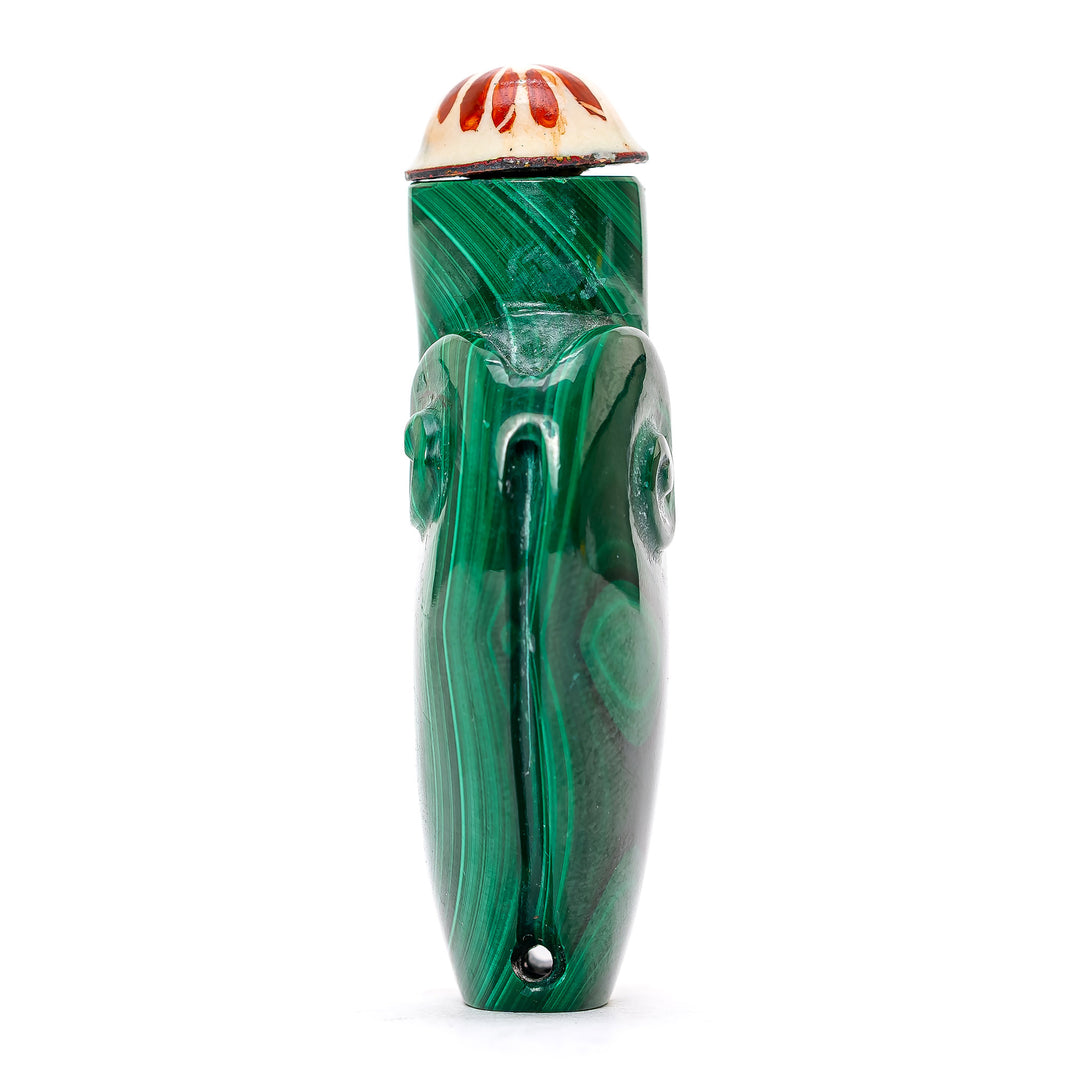 Snuff Bottle Malachite