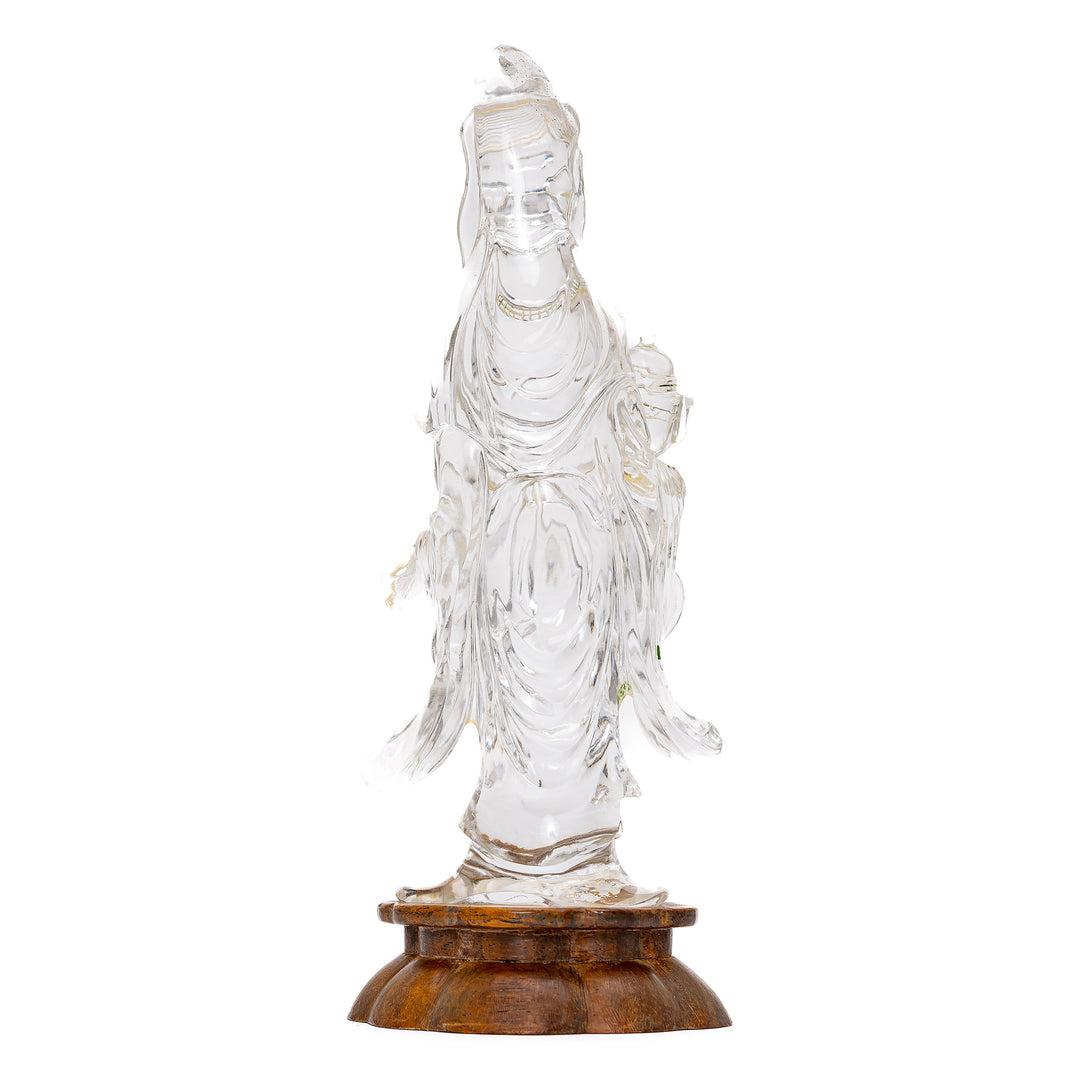 Rock Crystal Quan Yin