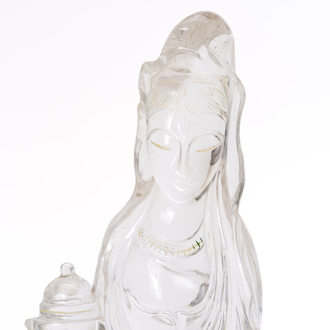 Rock Crystal Quan Yin