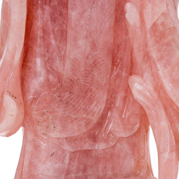 Rose Quartz God of Longevity