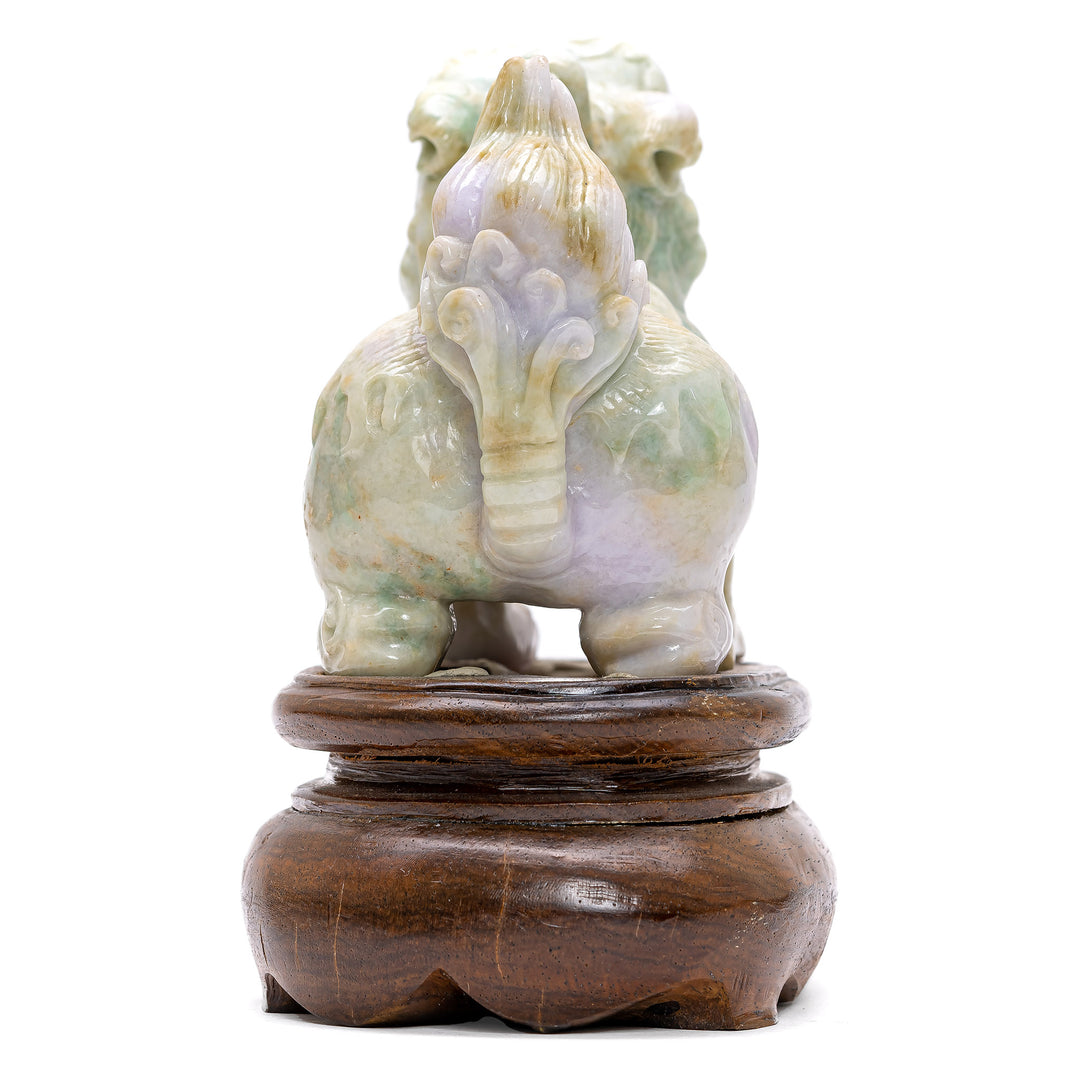 Hand Carved Jade Fu Dog