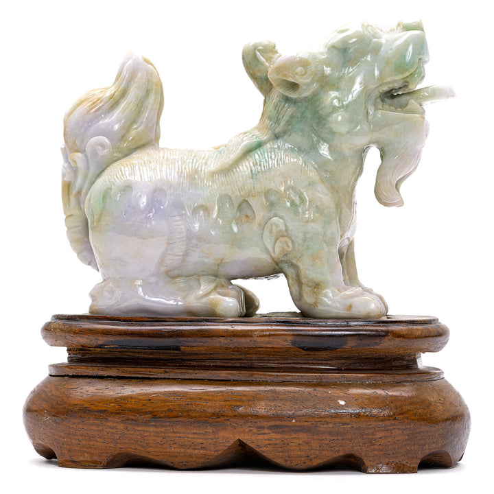 Hand Carved Jade Fu Dog